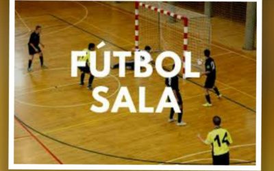 Reunión para informar sobre la liga de fútbol sala: recreo del lunes 4 de noviembre