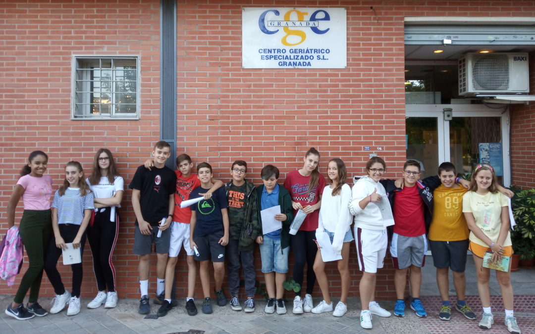 Visita a un centro de día para mayores