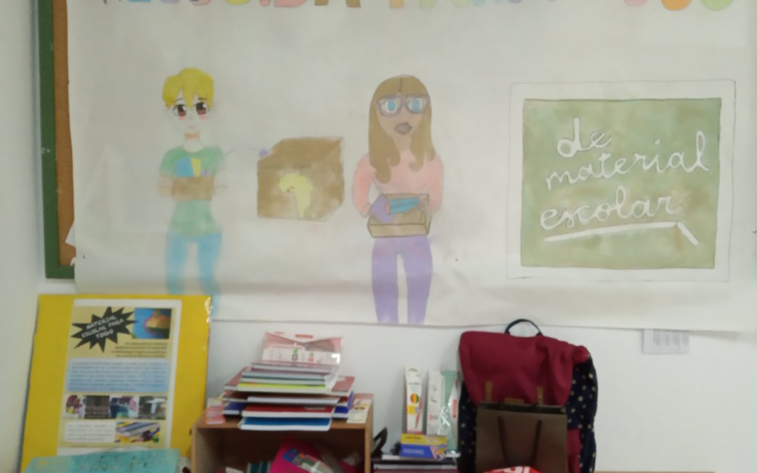 Campaña de material escolar para Togo: últimos días