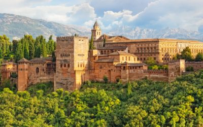 Alumnado de Arte en la Alhambra