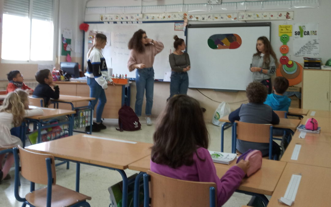 Charla sobre terremotos en el CEIP San Juan de Dios