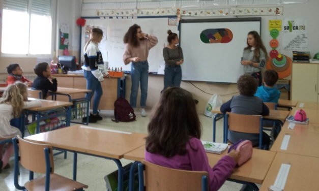 Charla sobre terremotos en el CEIP San Juan de Dios