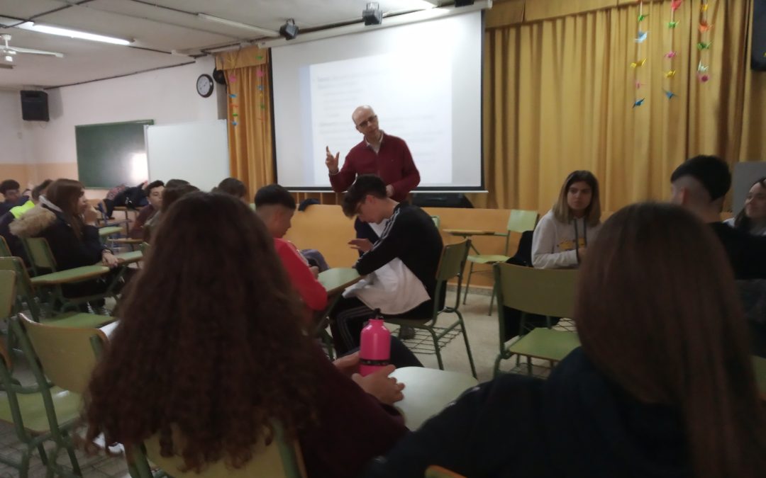 Taller sobre relaciones de pareja en 1º Bachillerato