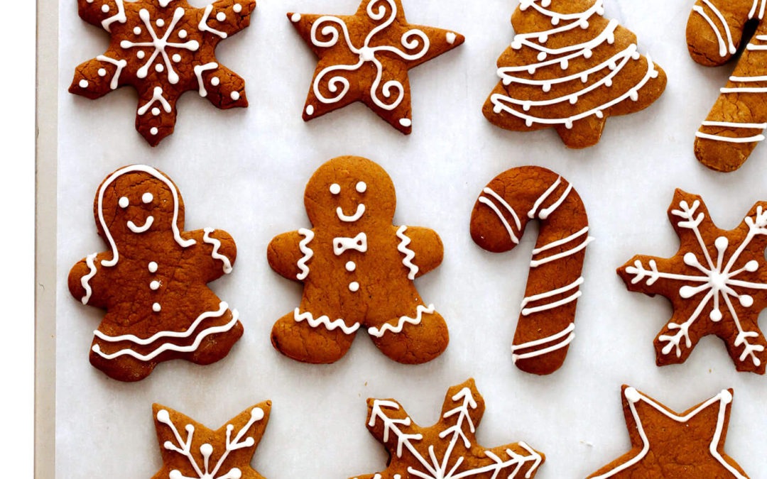 MAKING GINGERBREAD COOKIES