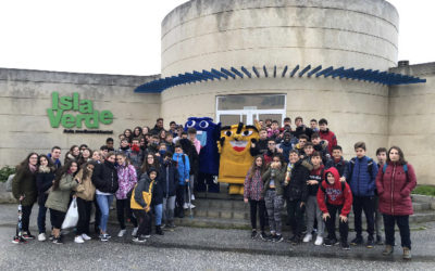 Los alumnos de 3º ESO visitan el Aula Medioambiental Isla Verde en Alhendín