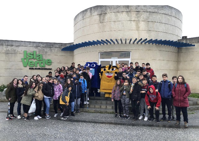 Los alumnos de 3º ESO visitan el Aula Medioambiental Isla Verde en Alhendín