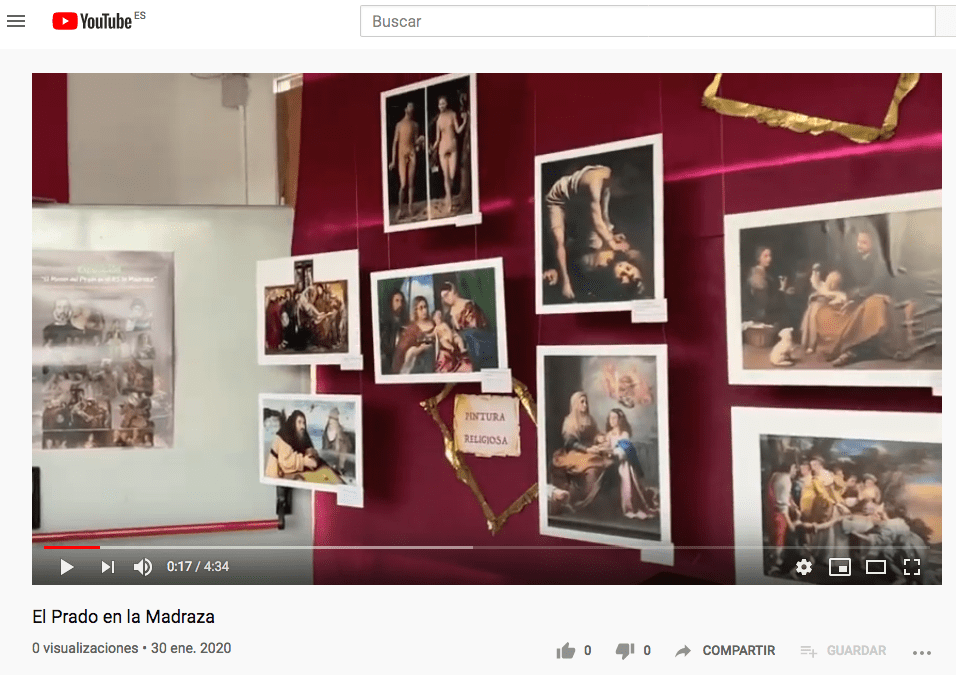 Vídeo de Norberto Castillo sobre la exposición del Museo del Prado