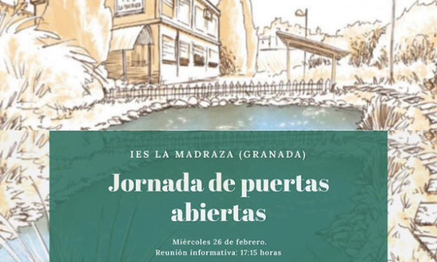 Jornada de puertas abiertas el miércoles 26 de febrero. Reunión informativa a las 17:15 horas