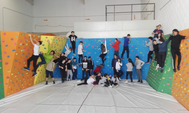 Salida al rocódromo «Rockandblock» y patinaje sobre hielo