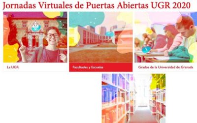 Jornadas virtuales de Puertas Abiertas de la UGR (10, 11 y 12 de junio)