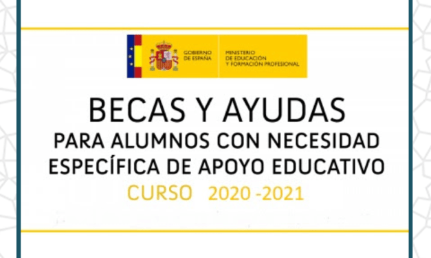 BECAS PARA ALUMNOS CON NECESIDAD DE APOYO EDUCATIVO