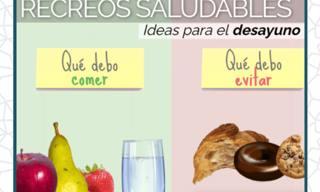 El Programa Forma Joven nos ofrece ideas y alternativas saludables para comer en el recreo