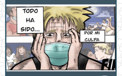 «Tú puedes ser el culpable», cómic de Laura Marchal que trata de concienciar a los jóvenes.