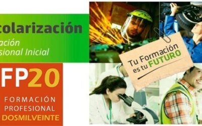 Oferta extraordinaria de plazas libres para ciclos formativos de grado medio y superior