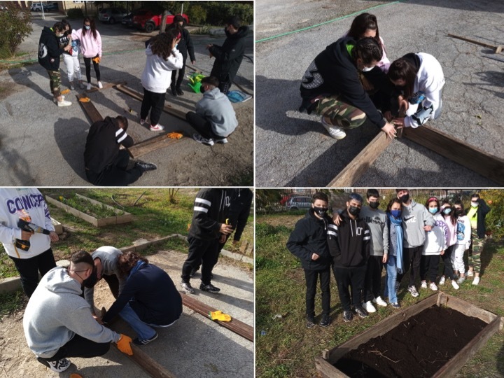 Bancal de cultivo de 4º ESO B