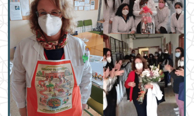 Jubilación de María Castillo, nuestra compañera del Ciclo Formativo de Farmacia