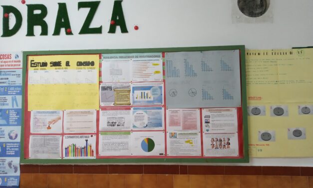 Tablón con resultados de las investigaciones sobre resiliencia