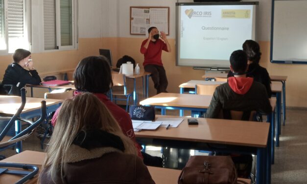 Charla de Félix Jawara para 1º Bachillerato