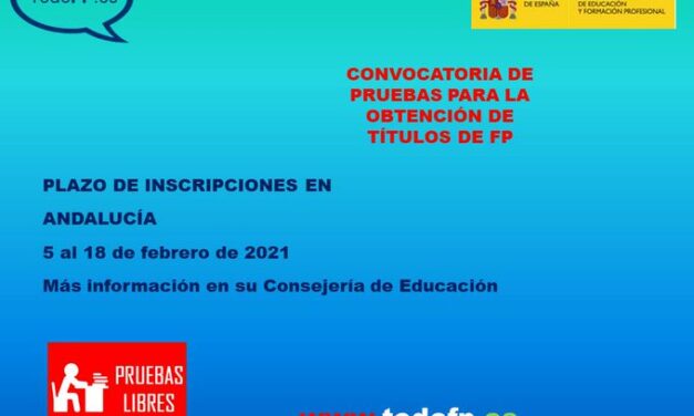 Pruebas libres del ciclo formativo de Farmacia y Parafarmacia: plazo de inscripción del 5 al 18 de febrero (sólo vía telemática)