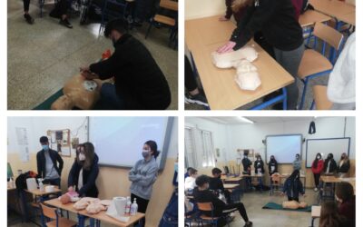 Taller de primeros auxilios del Programa Forma Joven