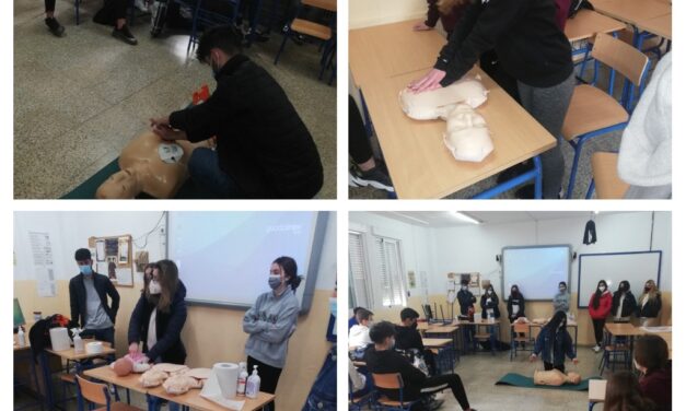 Taller de primeros auxilios del Programa Forma Joven