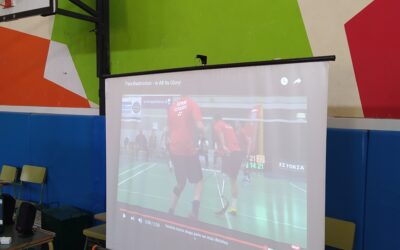 Videoconferencia de 1º ESO con Simón Cruz, jugador paralímpico de bádminton