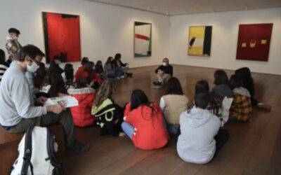 Visita al Centro José Guerrero con el alumnado de filosofía y TAR de 4º ESO