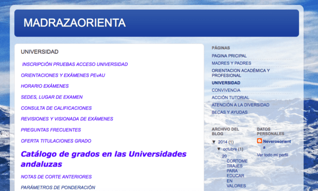 Blog sobre orientación académica y profesional: madrazaorienta