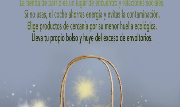 Cartel de apoyo al comercio local