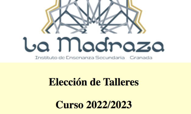 Elección de talleres creativos para el tercer trimestre