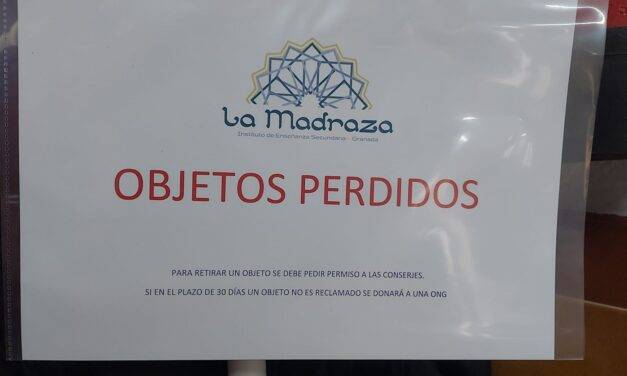 Nuevo espacio de objetos perdidos