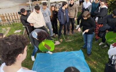 Visita del IES Aynadamar y análisis de suelos
