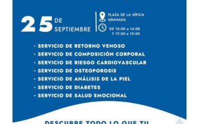 Visita a «La Carpa de la Salud»