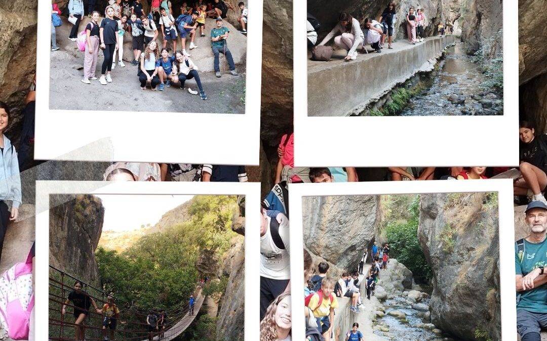 1º ESO A EN LOS CAHORROS