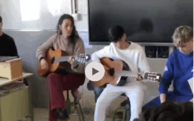 Primeros pasos instrumentales con ‘Rojitas las orejas