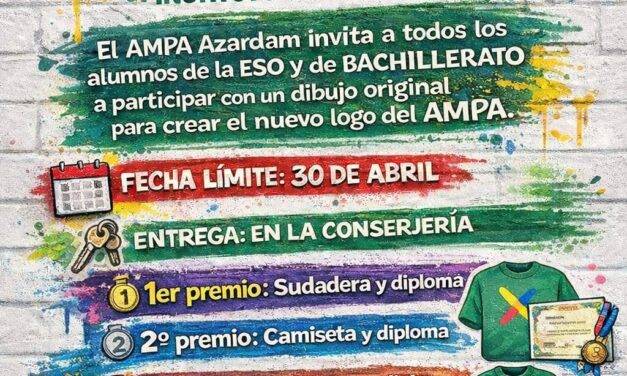 DISEÑA TU LOGO. AMPA AZARDAM