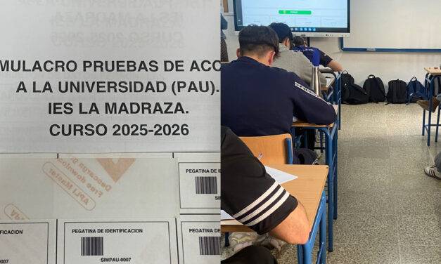 I SIMULACRO PRUEBAS DE ACCESO A LA UNIVERSIDAD (PAU)– Curso 2025-2026