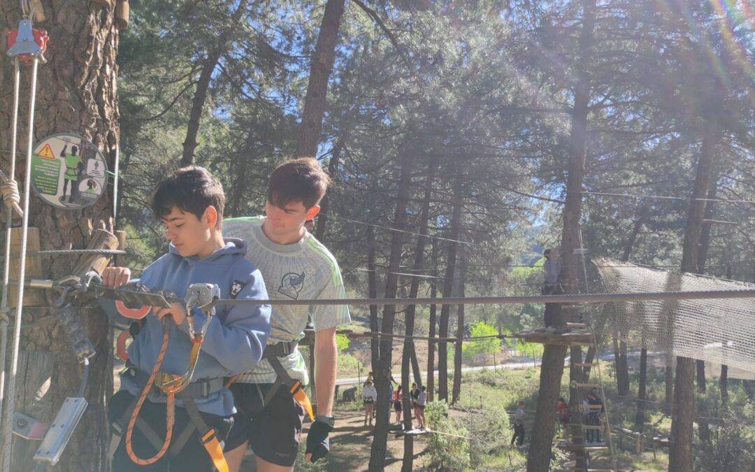 SALIDA A PARQUE AVENTURA ENTREPINOS