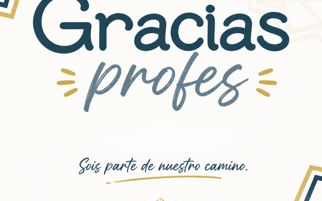 Un hasta luego cargado de gratitud: despedida al profesorado del curso 2025/2026